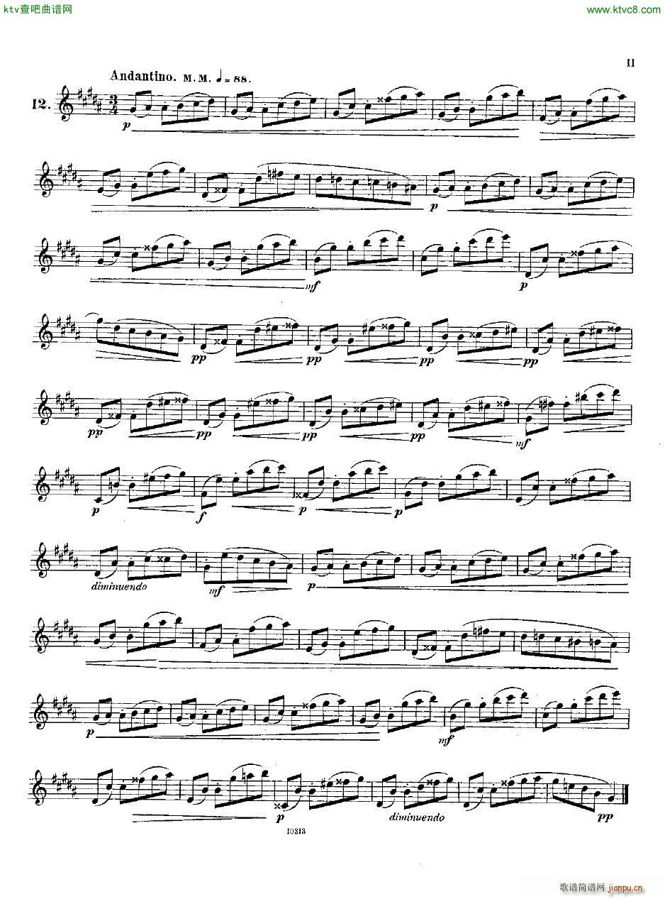 Andersen op 37 Kleine Capricen fl solo(����V)10