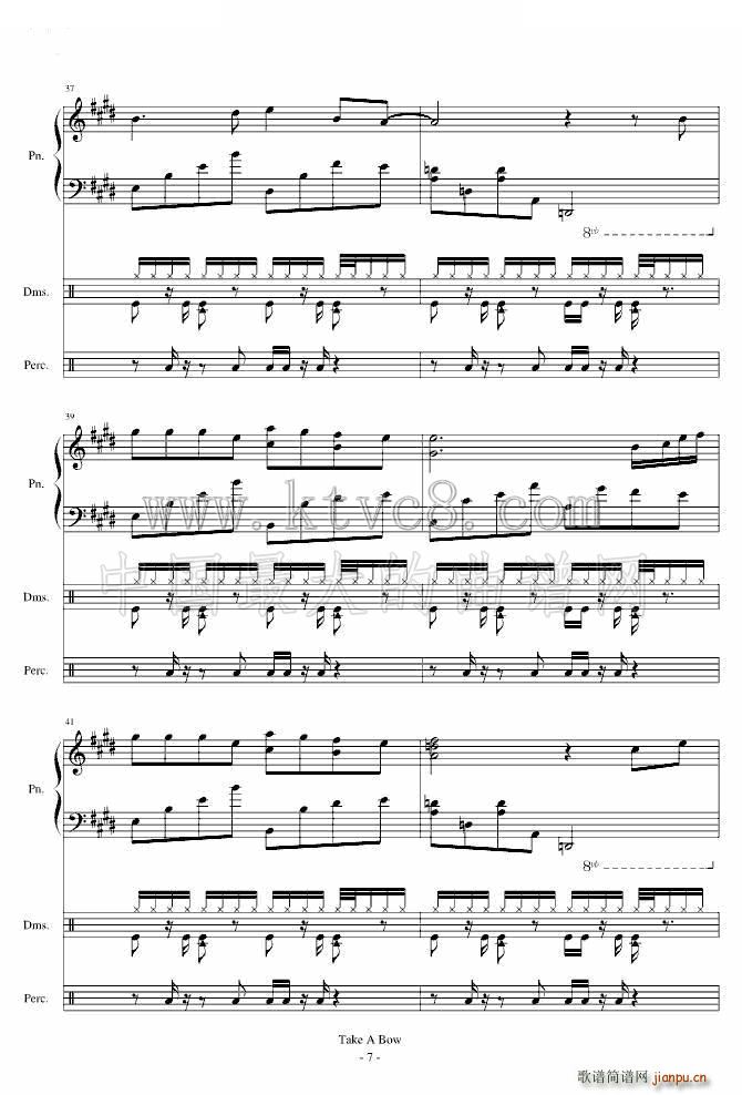 Take a Bow Piano(ʮ�ּ�����)7