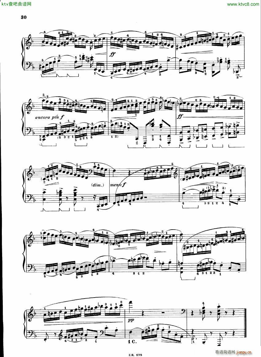 Busoni op37 Twenty Four Preludes ��(����V)22