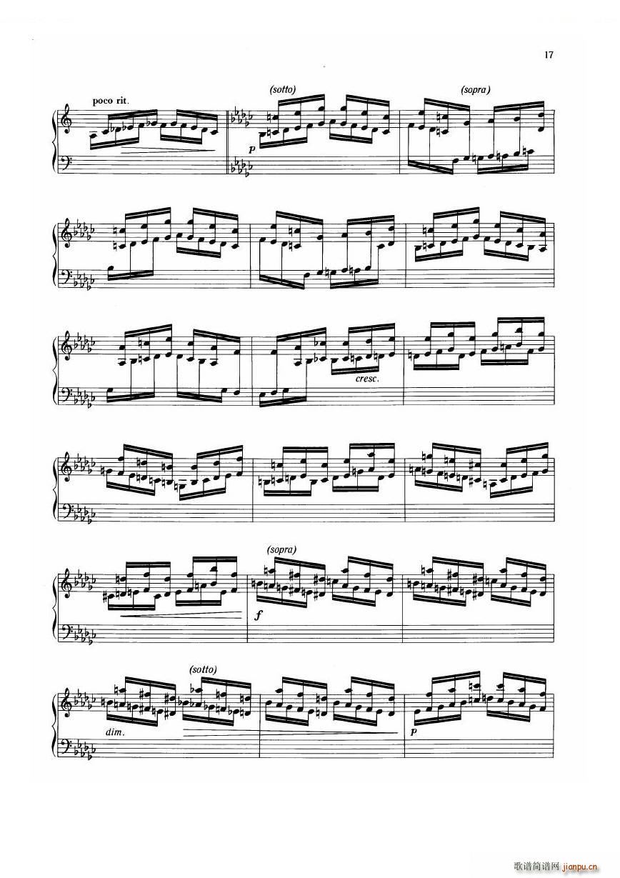 Dohnanyi Etude Op 28 3 3(ʮ�ּ�����)5