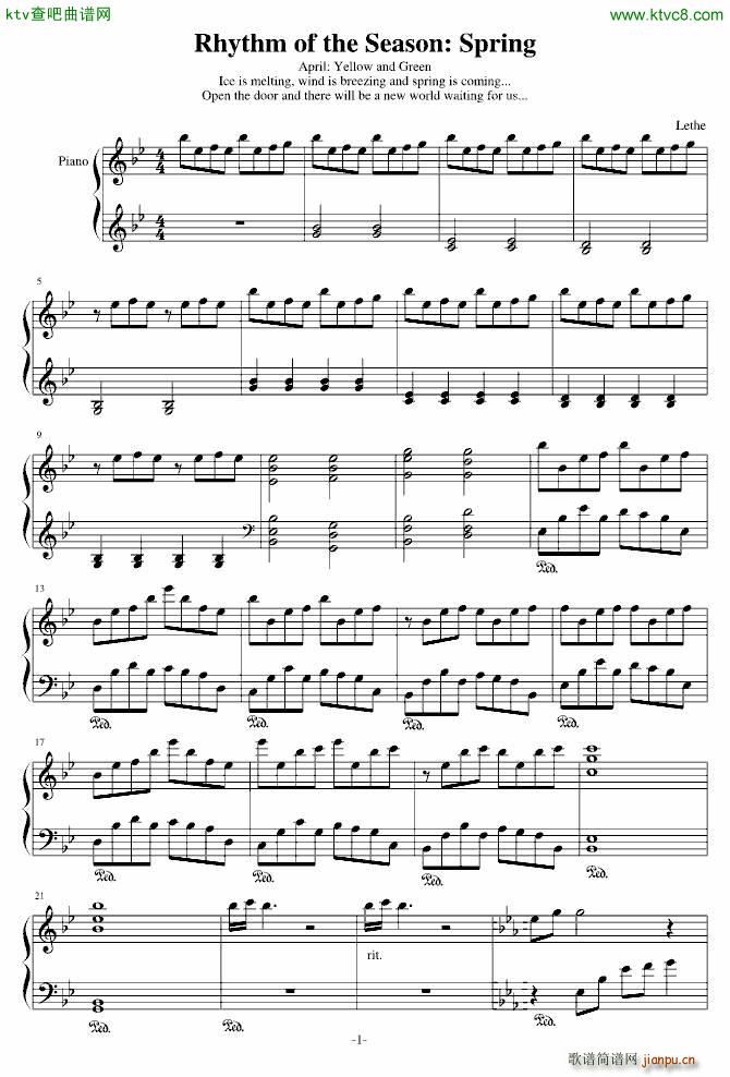 Rhythm of the Season Spring(ʮ�ּ�����)1