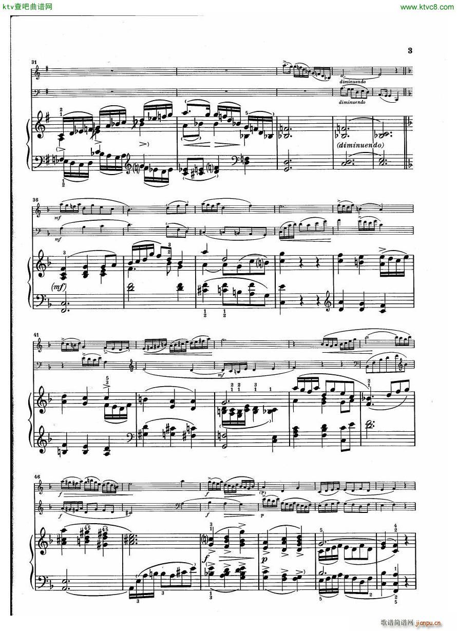 Debussy Trio en Sol(����V)3