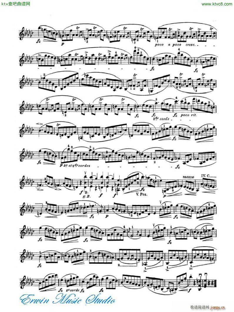 �_�� 24�׾�����Pierre Rode 24 Studi Per violino 09 16(ʮ�ּ�����)12
