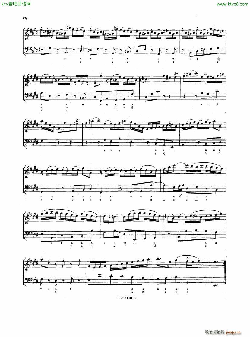 Bach JS BWV 1035 Flute Sonata in E(����V)8