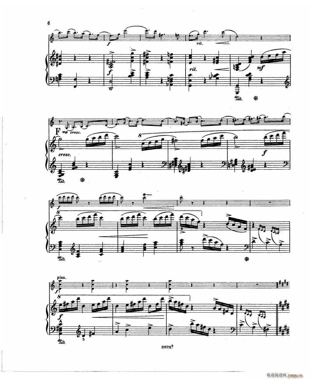 Bowen Humoresque for violin and piano(����V)8