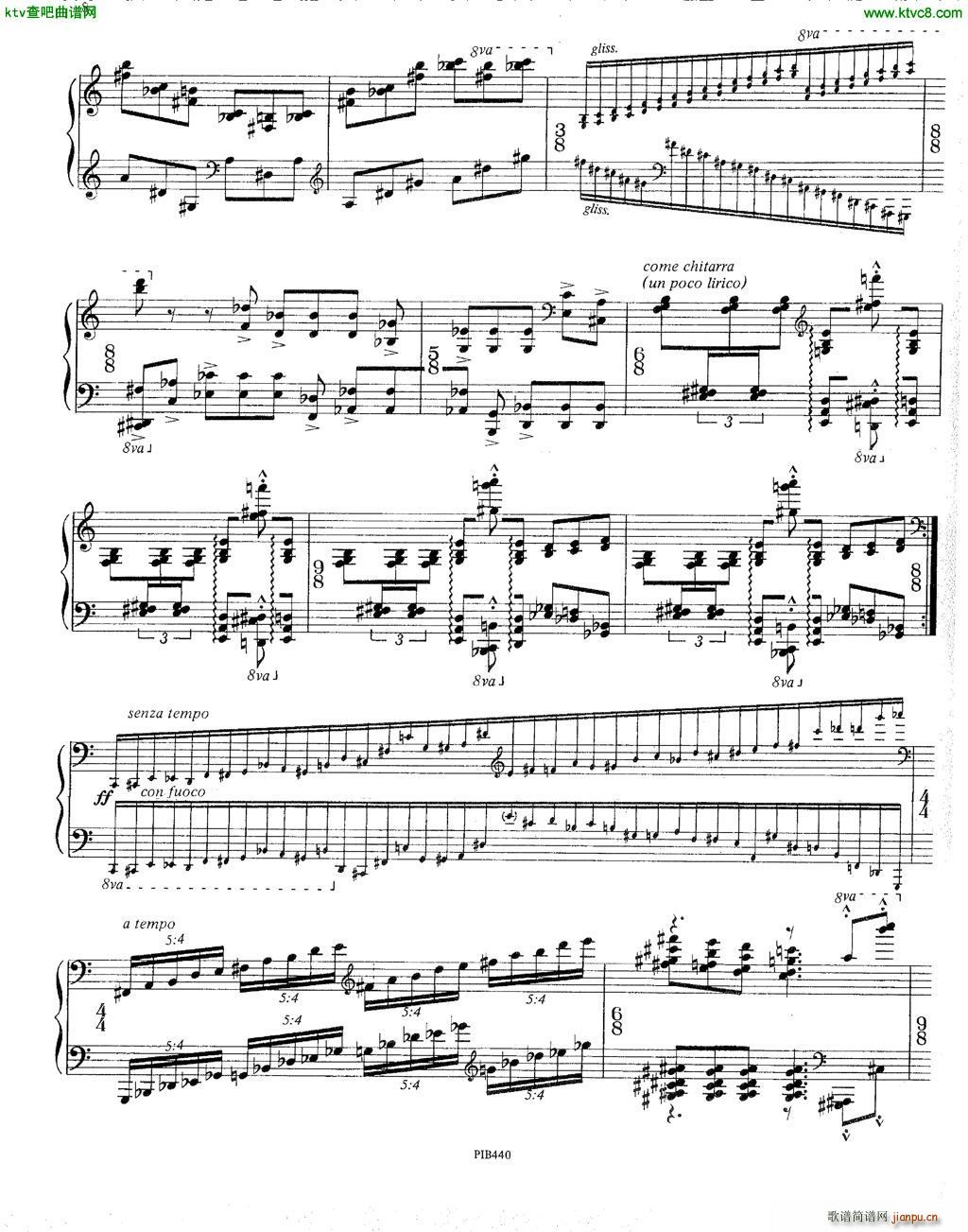 Ginastera Sonata No 3(����V)6