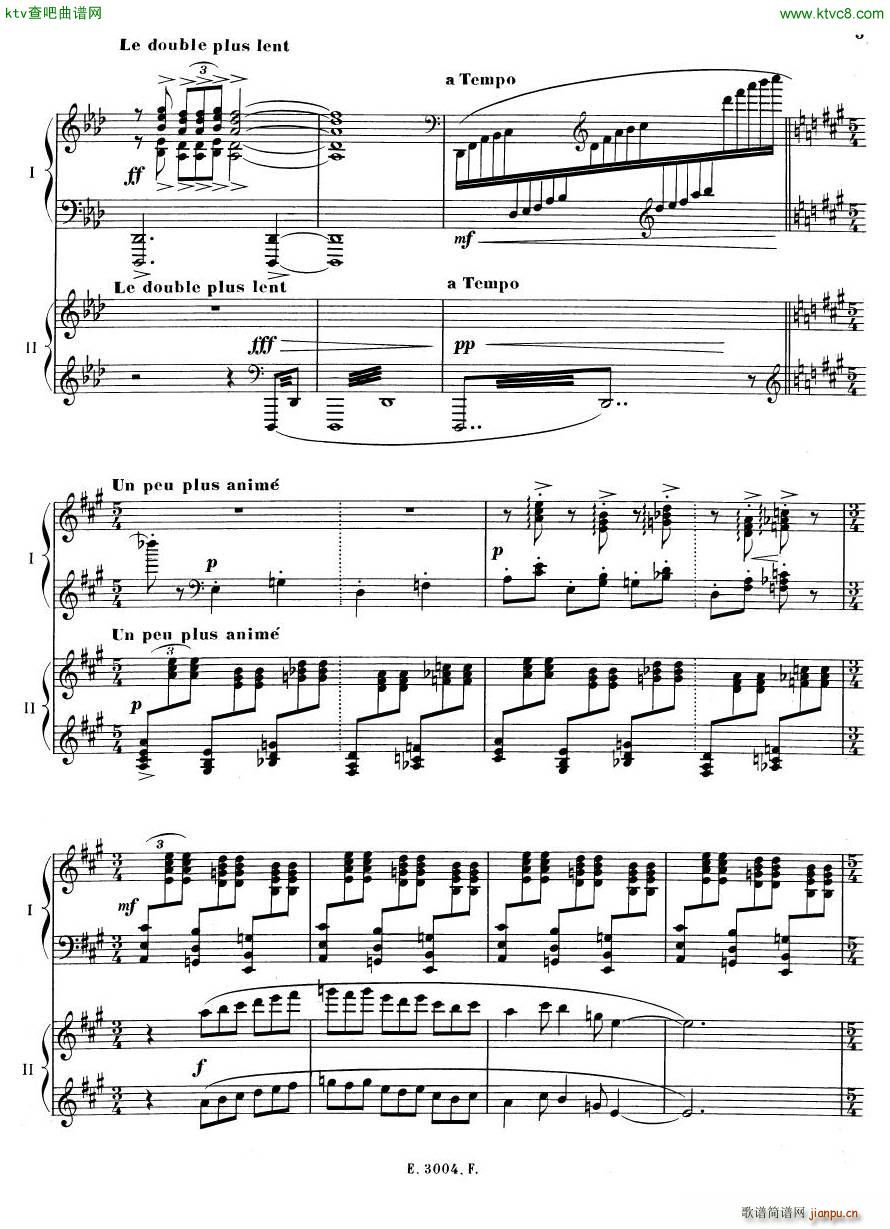 Debussy Ravel 3 Nocturnes 2pno(����V)11