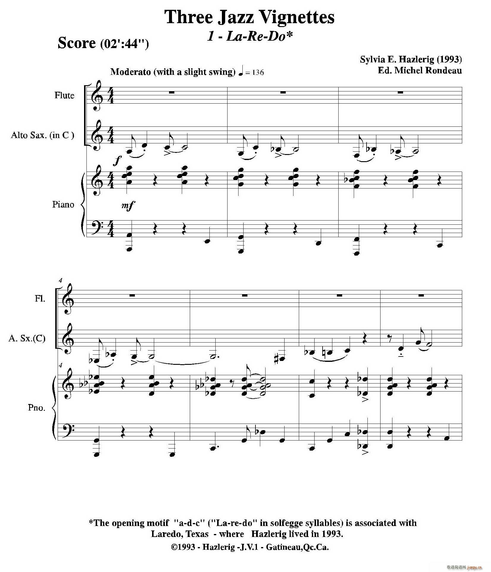 Three jazz vignettes ��һ��(l�� )�� �L(ch��ng)�����_���������(����V)1