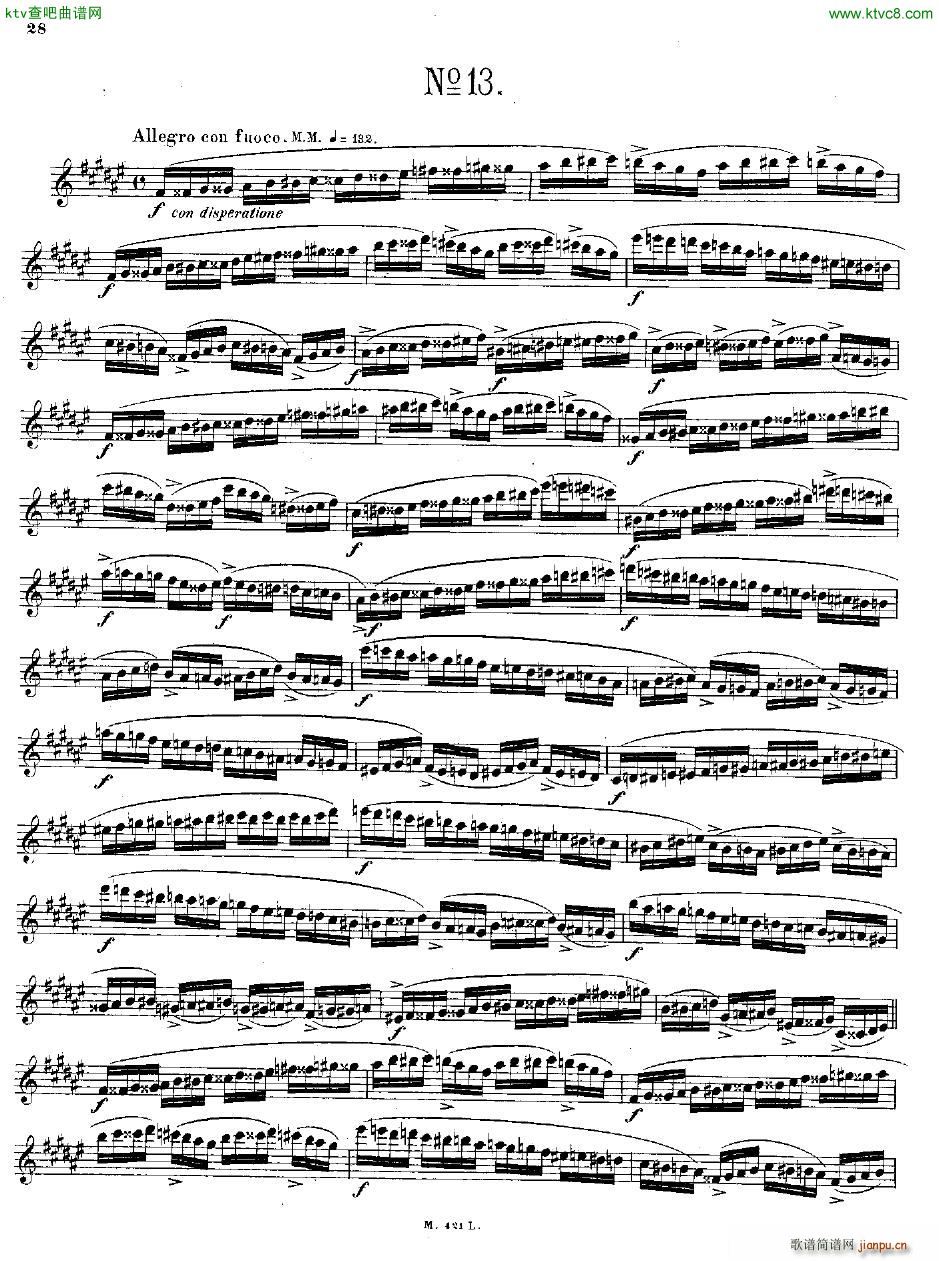 Andersen op 15 24 grosse Et��den fl solo(����V)28