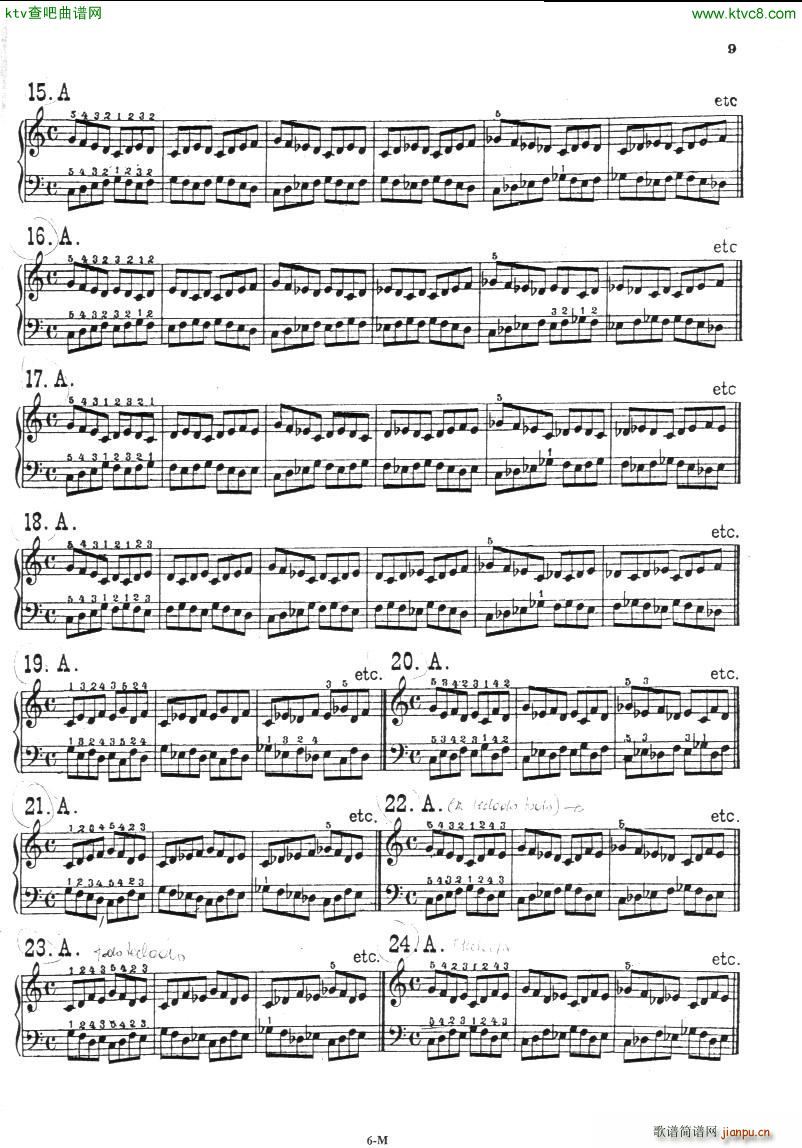 Beringer Studies for Five Fingers(����V)6