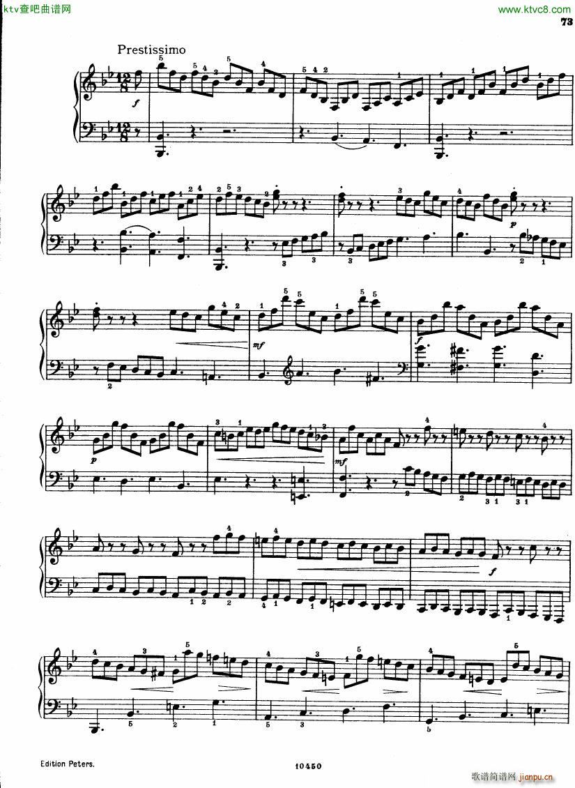 Bach JC op 17 no 6 Sonata(����V)21