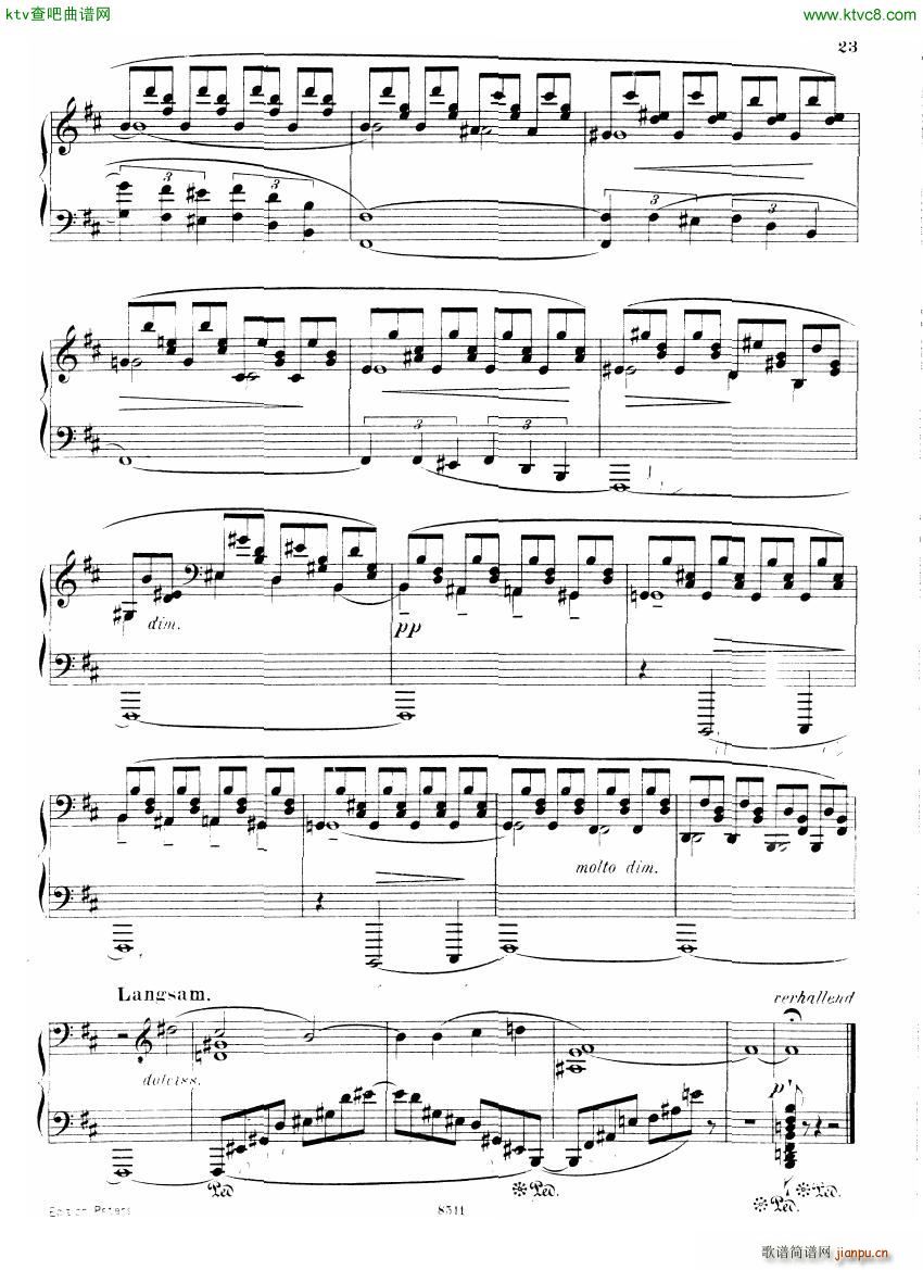 D Albert op 16 no 4 Ballade(����V)15