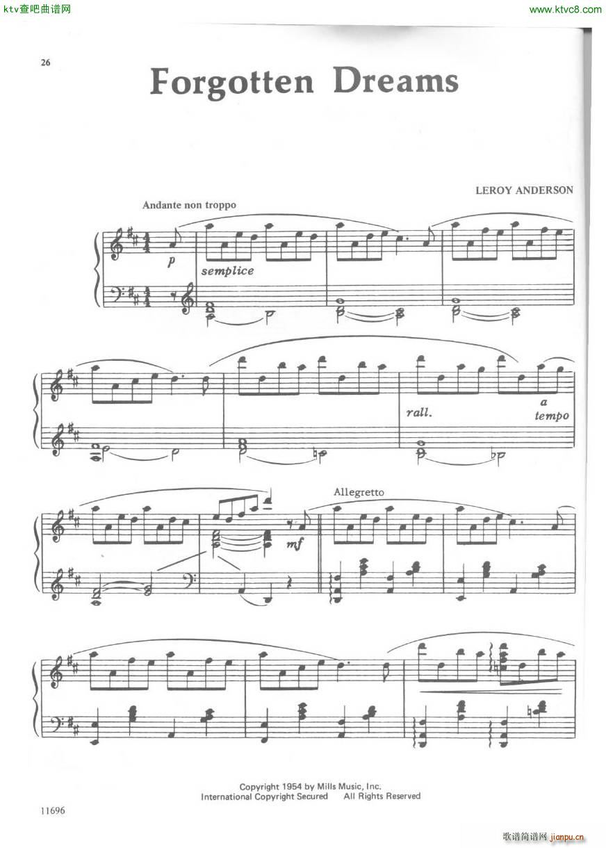 Anderson Forgotten Dreams(����V)1