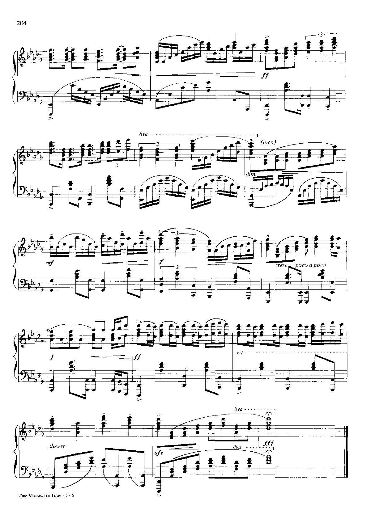 ONE MOMENT IN TIME Dan Coates �������{ ��(����V)5