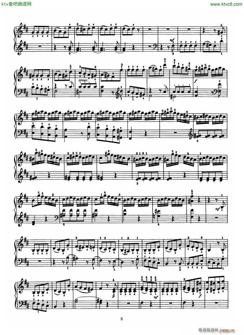 Haydn Piano Sonata No 32 In B(����V)8