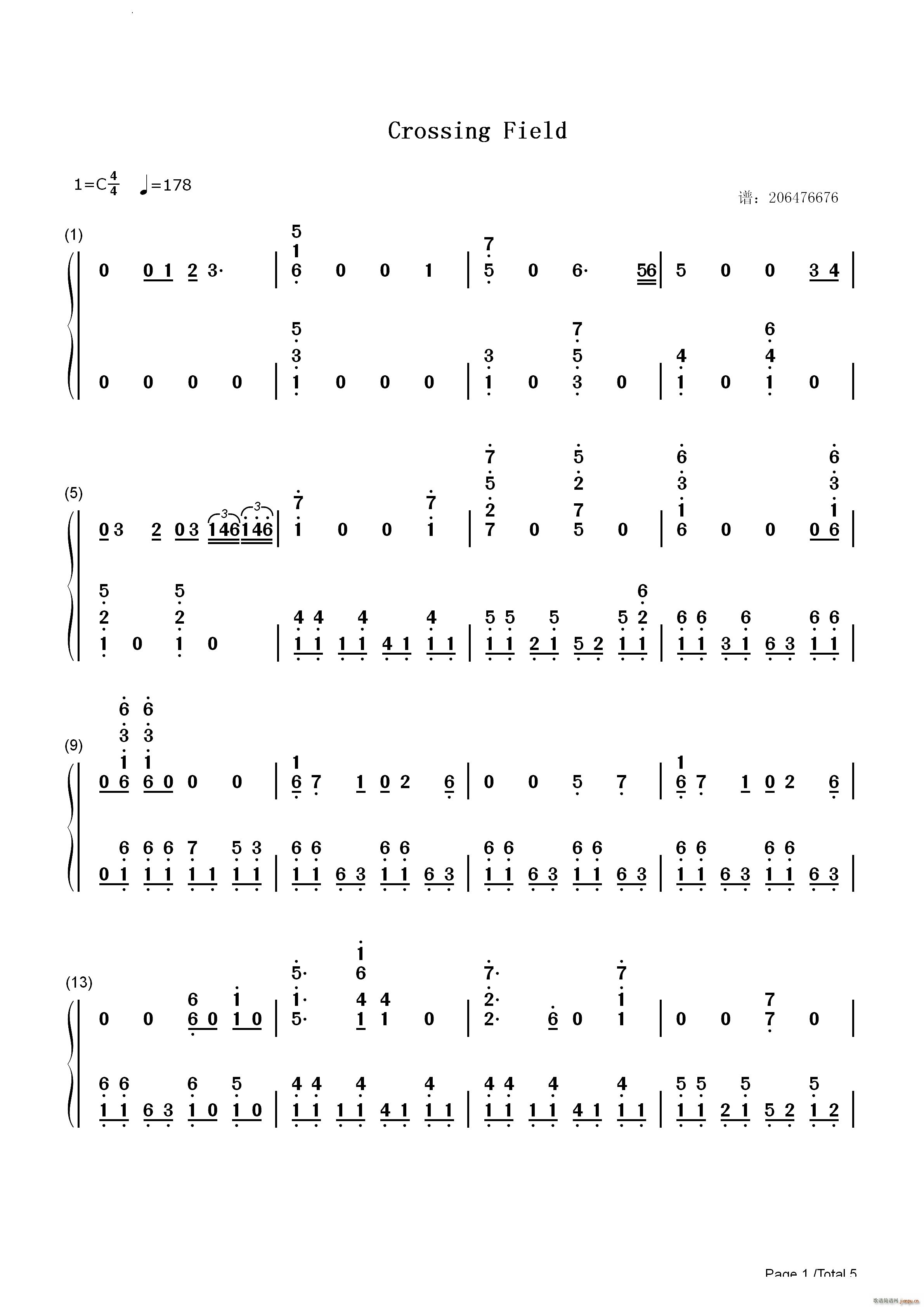 Crossing Field��������(����V)8