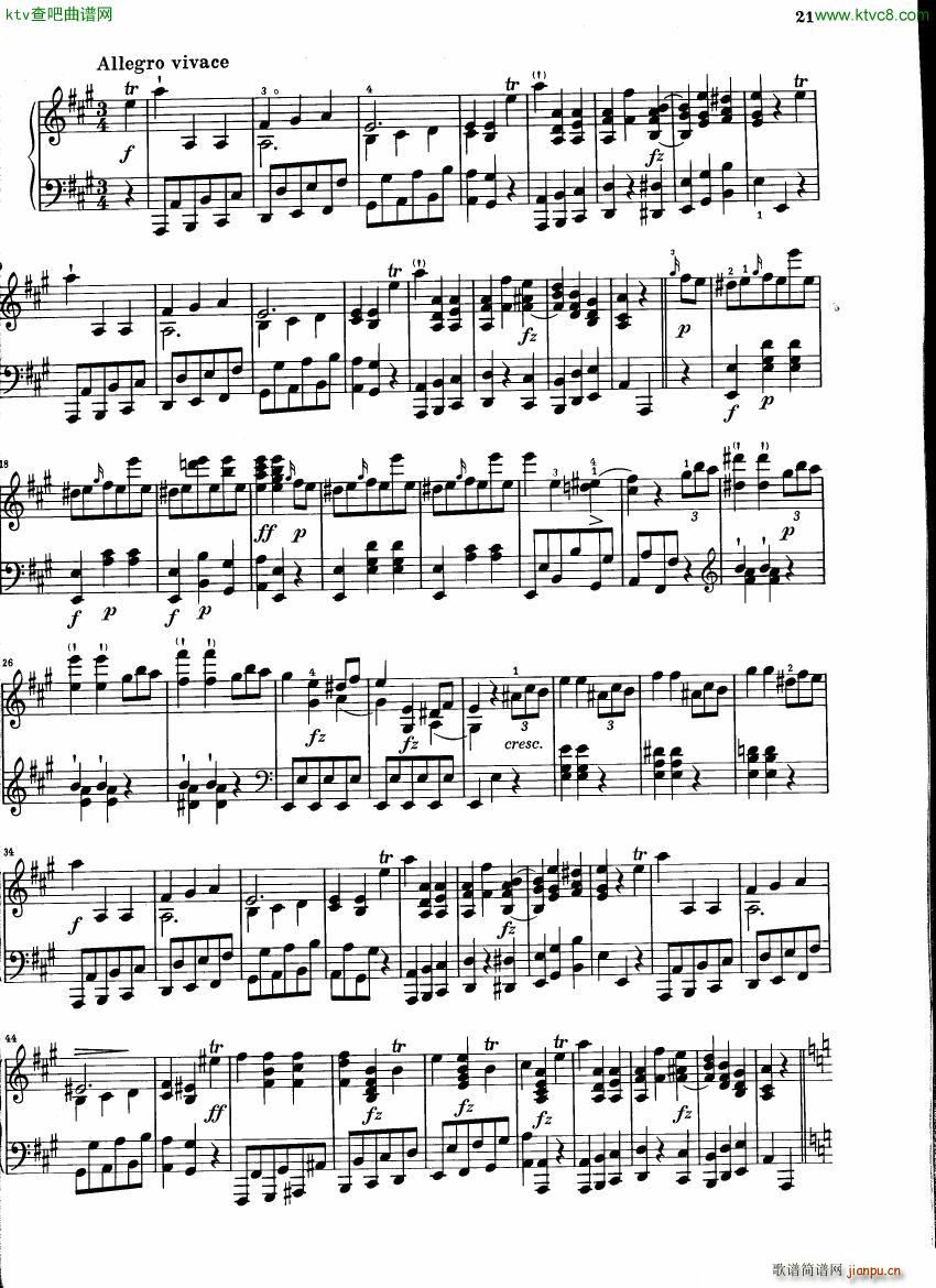 Field 01 2 Piano Sonata No2(����V)9