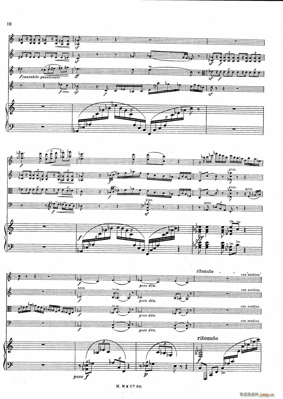 Bax Quintet for Harp and Strings(����V)12