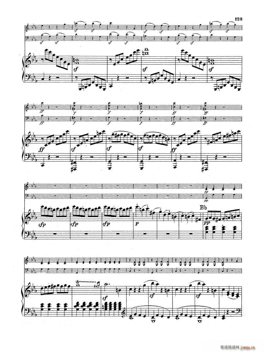 Beethoven op 1 no 3 Piano Trio(����V)35