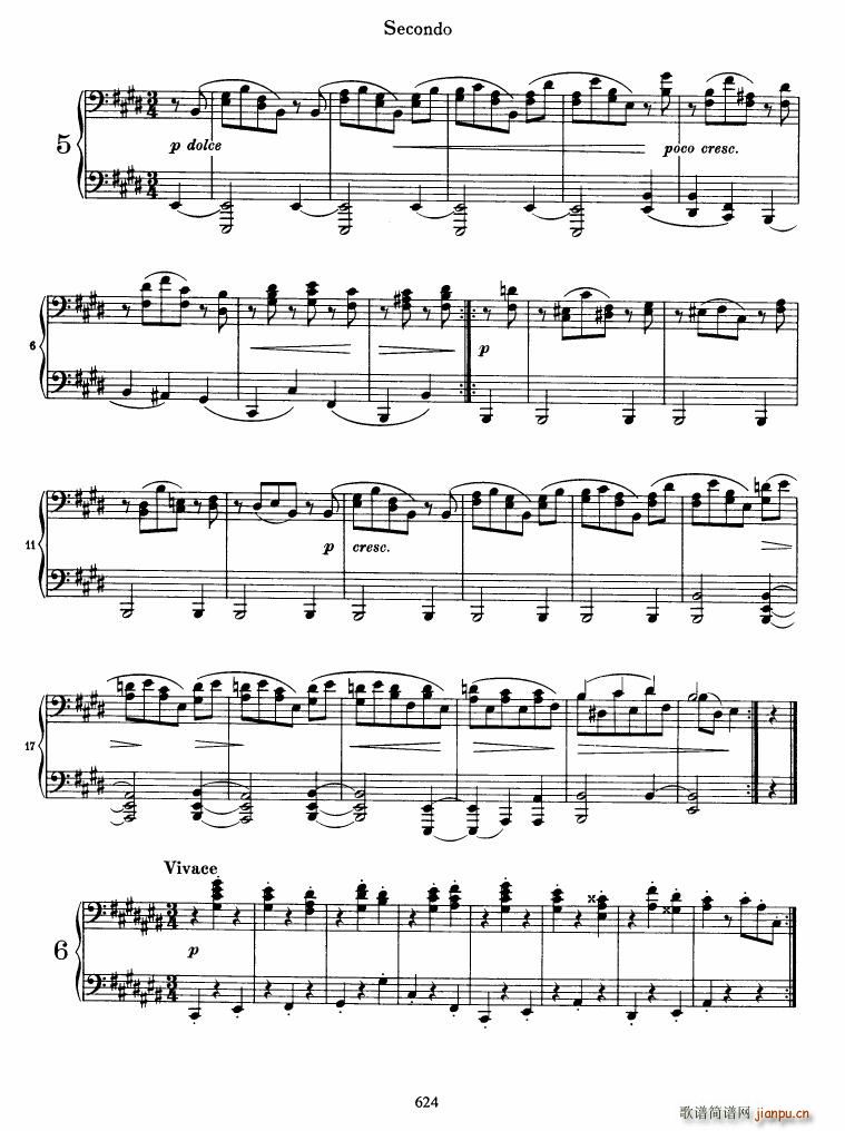 Brahms op 39 Waltzes(����V)6