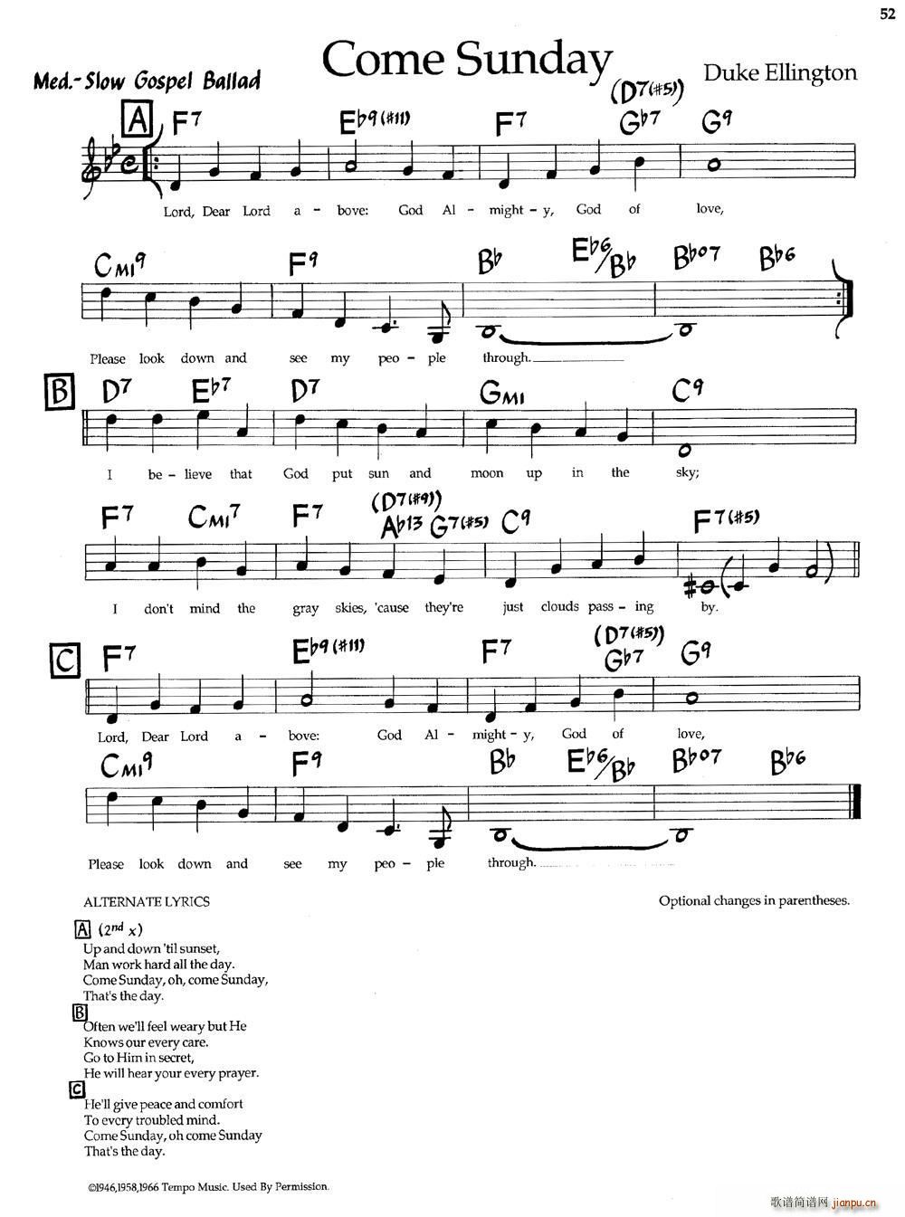 Come Sunday ��ʿ�����(����V)1