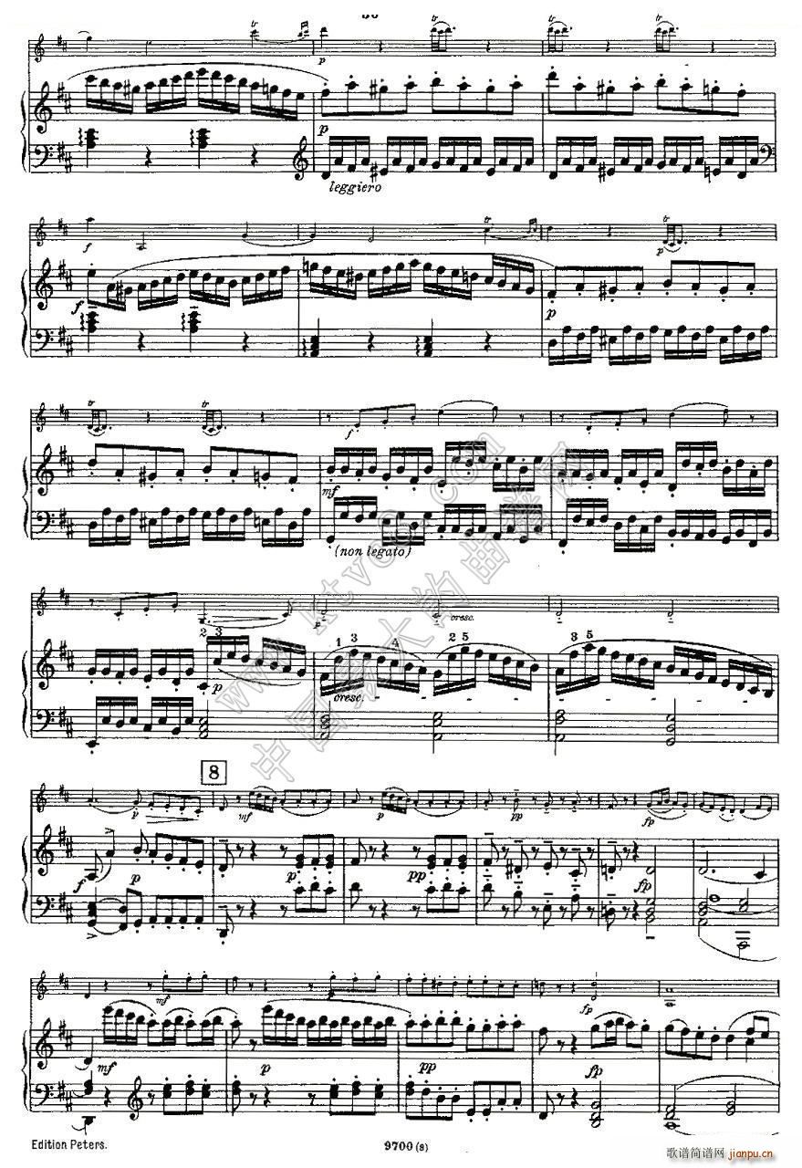 Mozart Violin Sonata No 3 KV 306 ����С�������Q��(С�����V)9