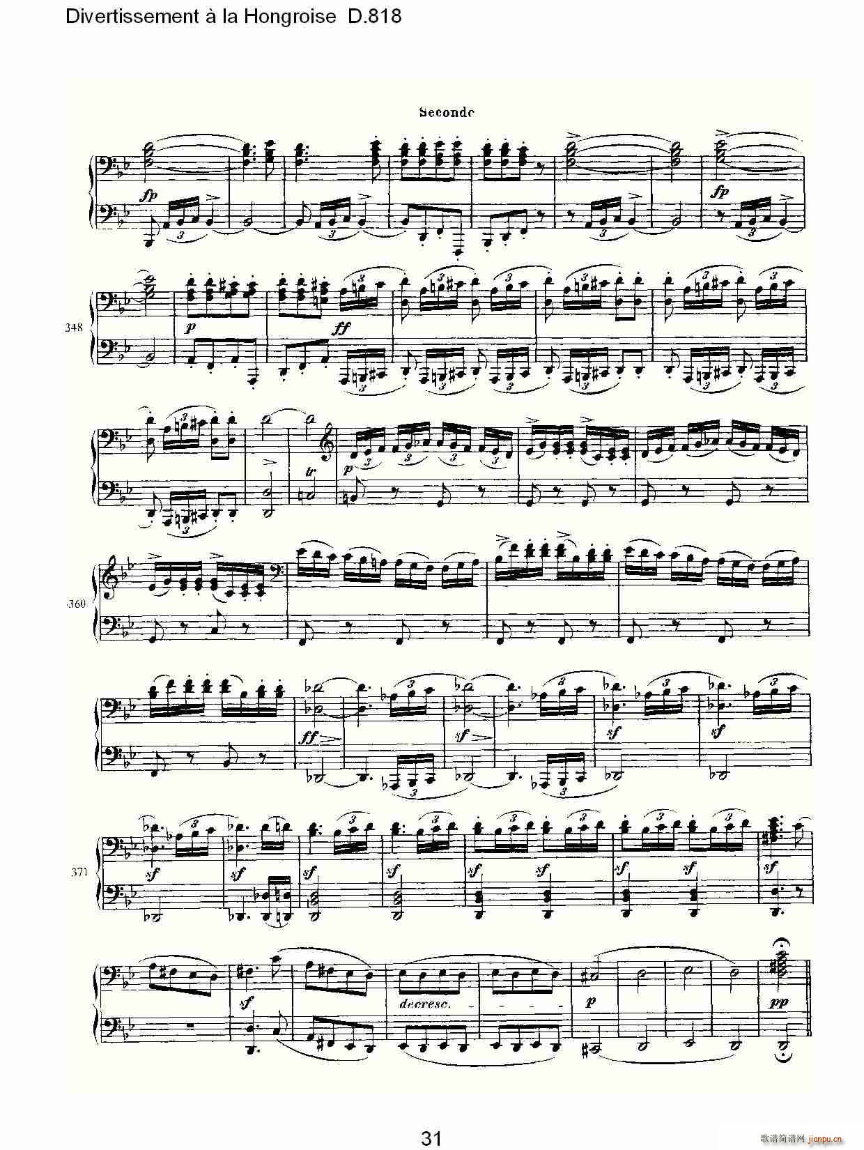 Divertissement �� la Hongroise D.818(ʮ�ּ�����)32