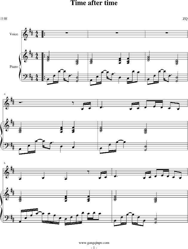 Time after time(����V)1