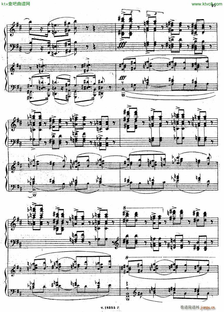 Feinberg op 36 Piano concerto No 2 ��(����V)36