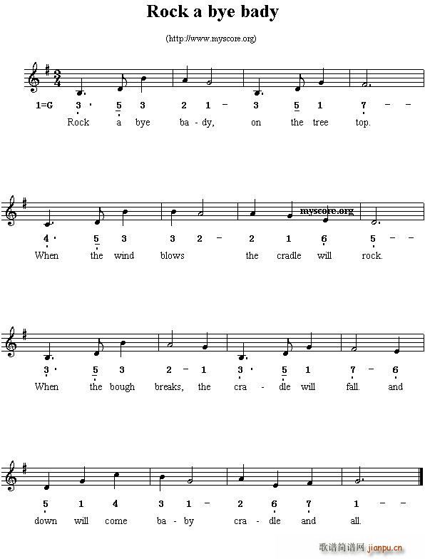 Rock a bye bady(ʮ�ּ�����)1
