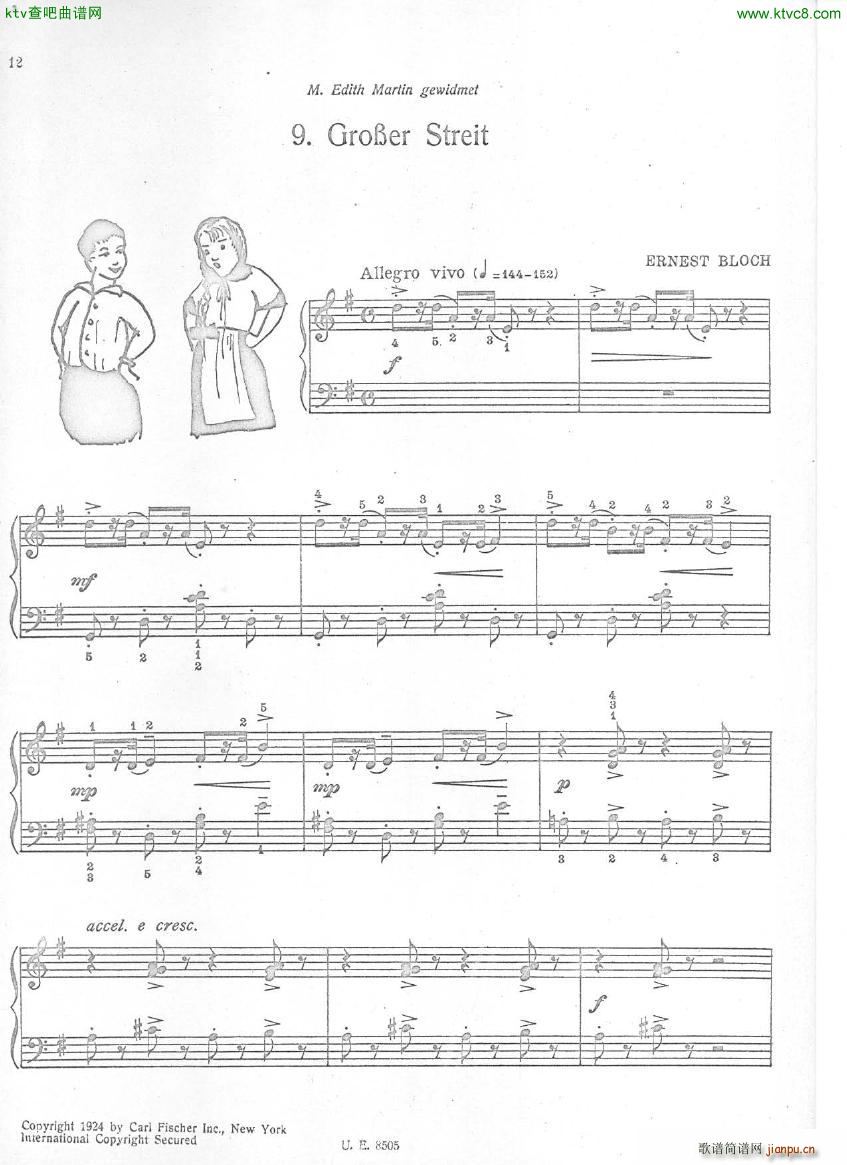 Bloch Enfantines Pieces for children Book2(����V)11