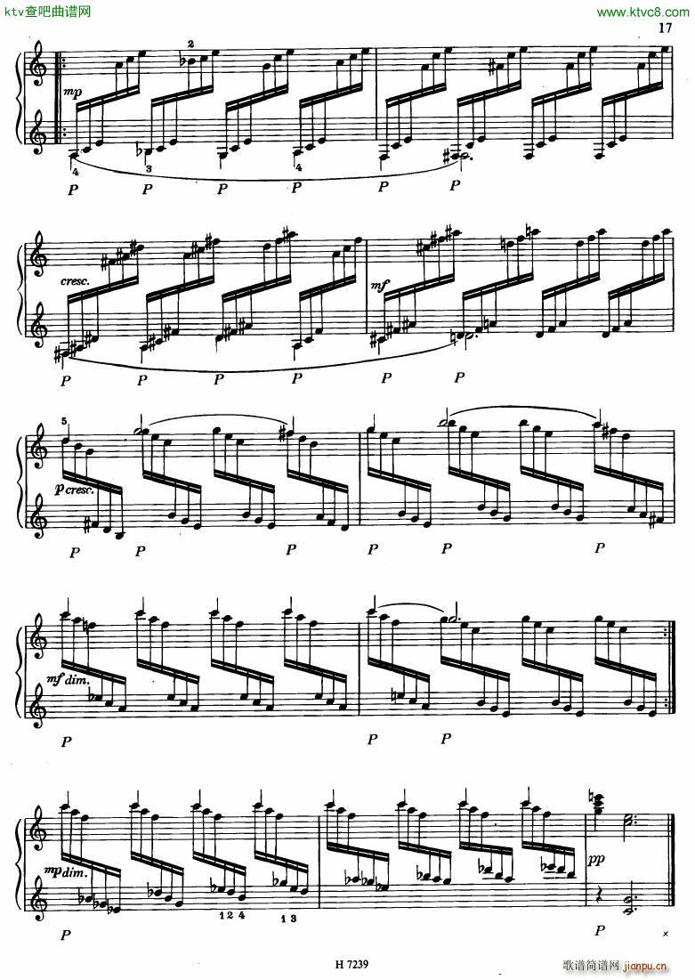 Hurnik piano etudes(����V)14
