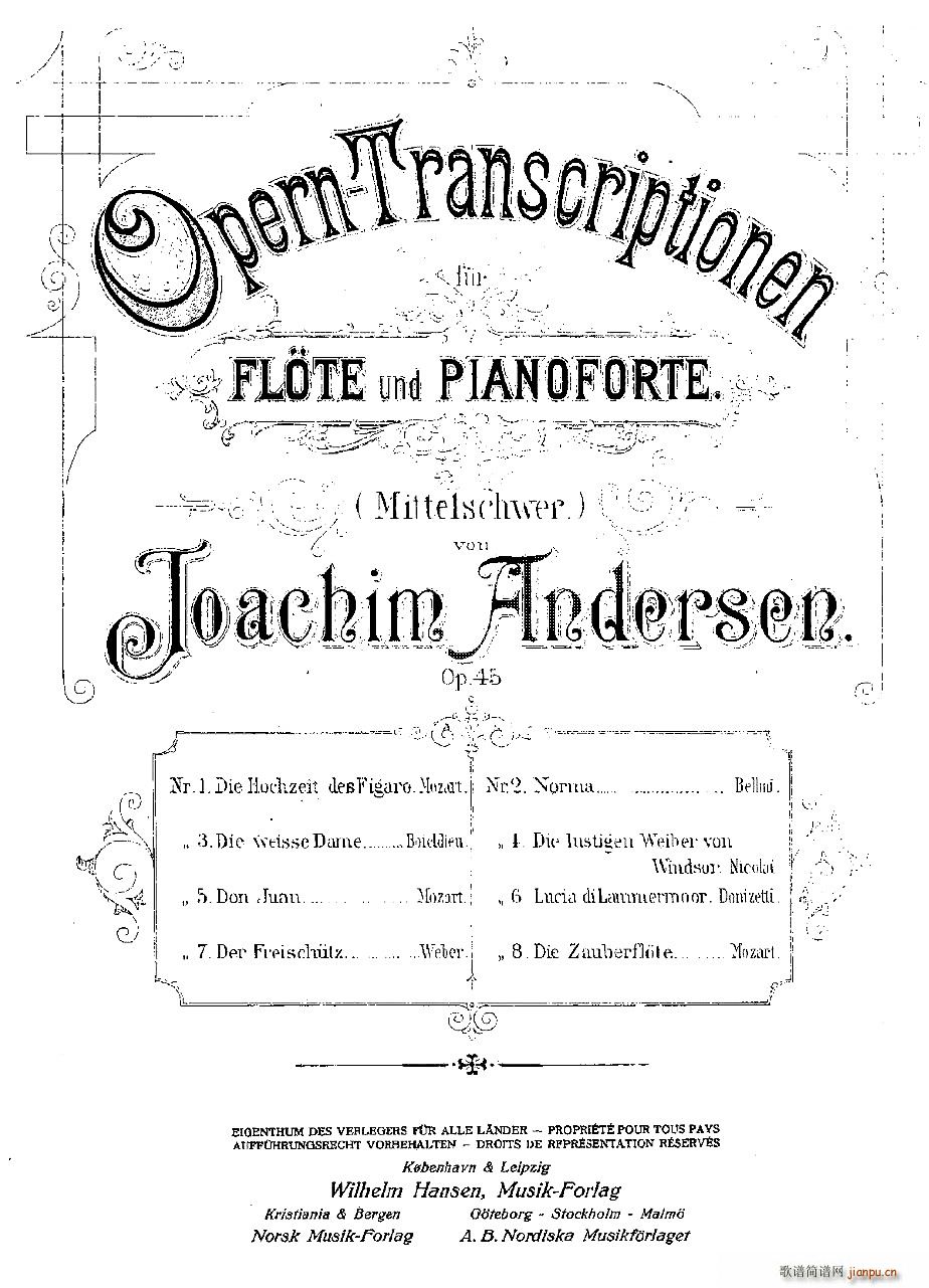 Opern Transcriptionen Op 45 2 �~��(ʮ�ּ�����)1