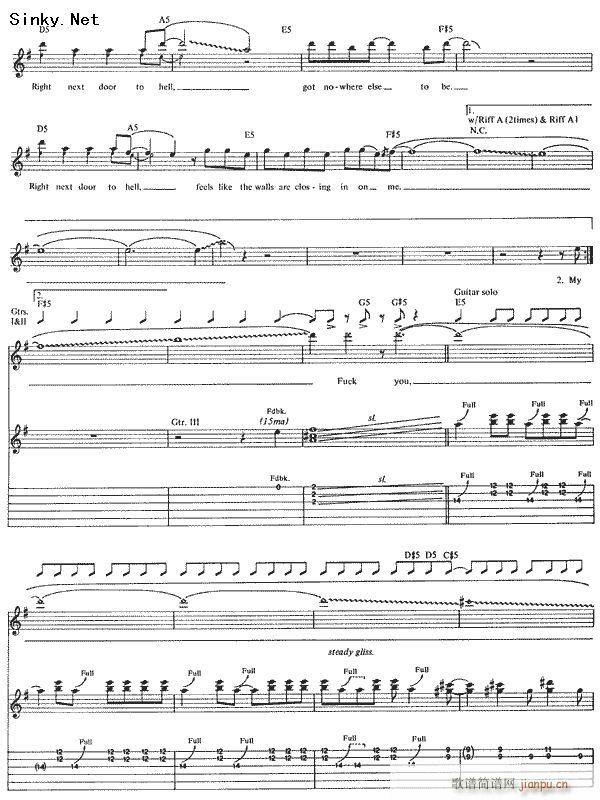 Right Next Door to Hell(�����V)3