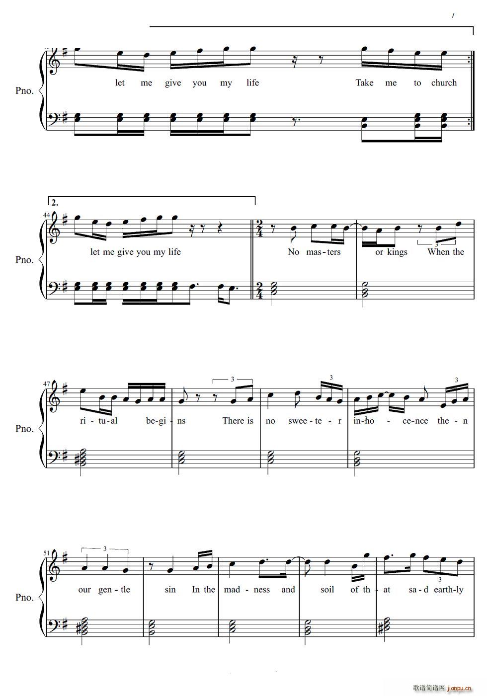 Take Me to Church(����V)7