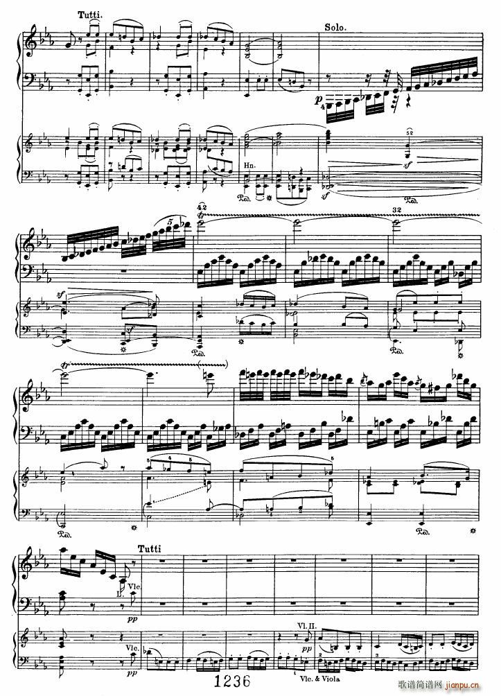 Beethoven op 37 Piano Concerto no 3 2pno red ��(����V)3
