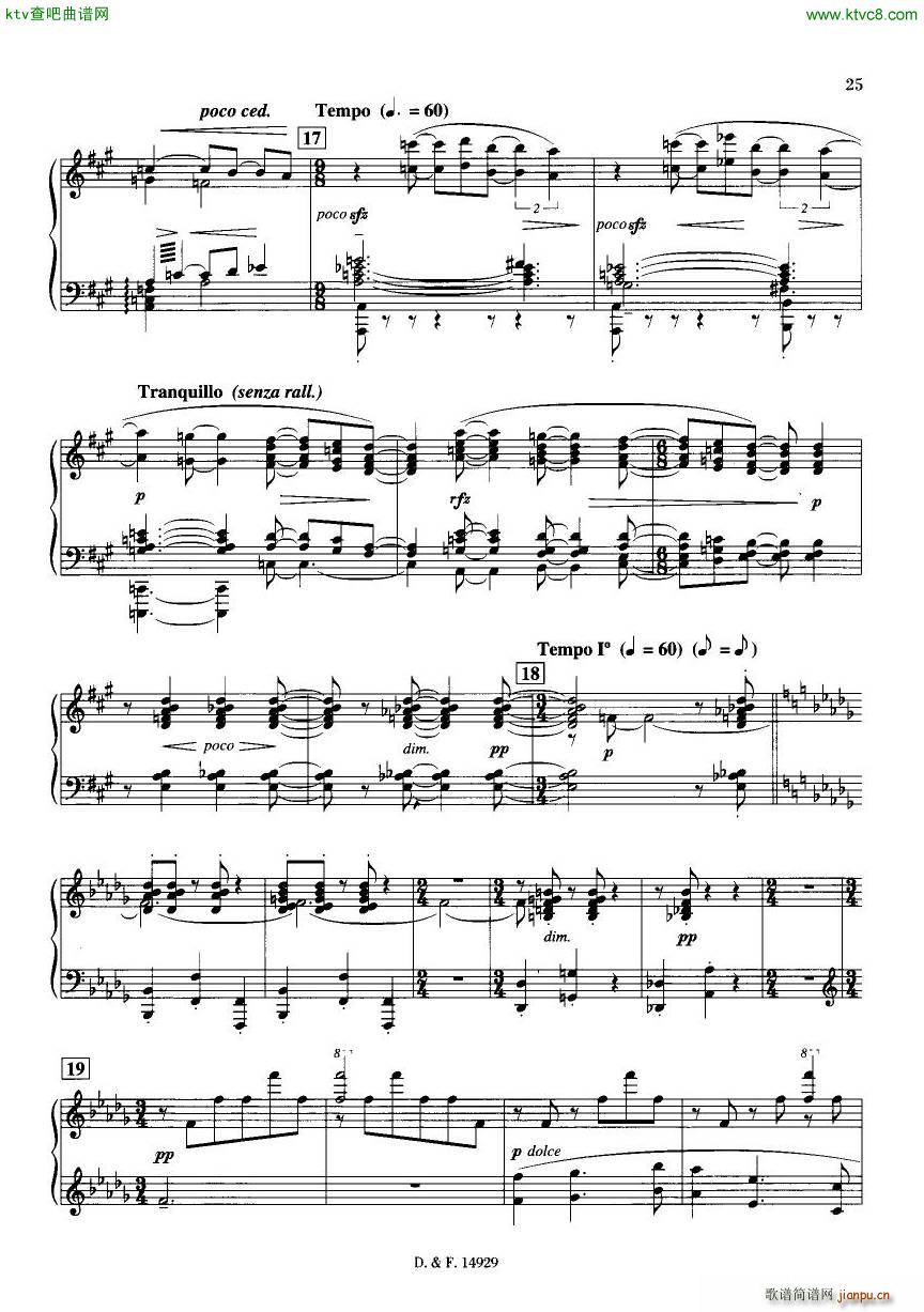 Durufl�� Op 6 Trois Danses(����V)24