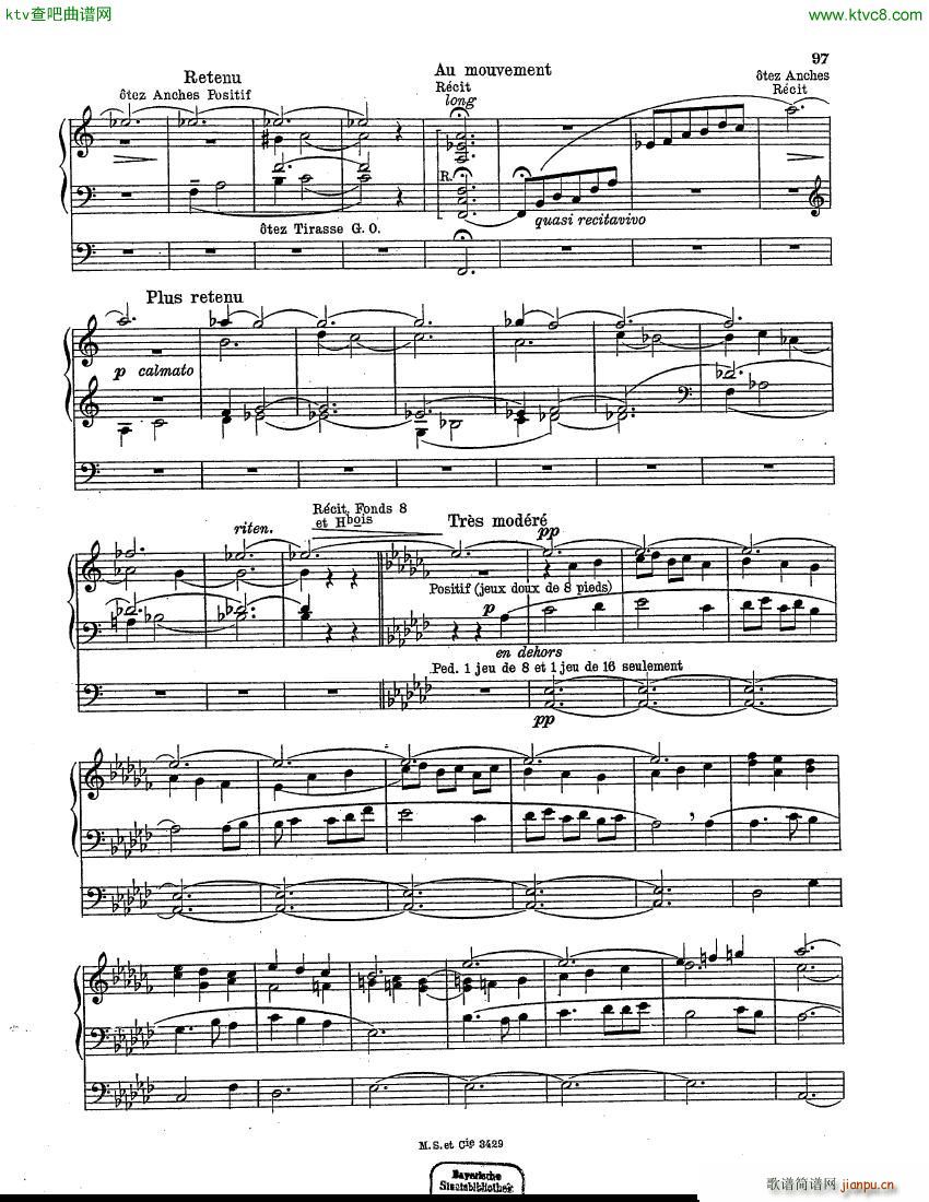 Guiraud Georges Offertoire Pascal organ(����V)5