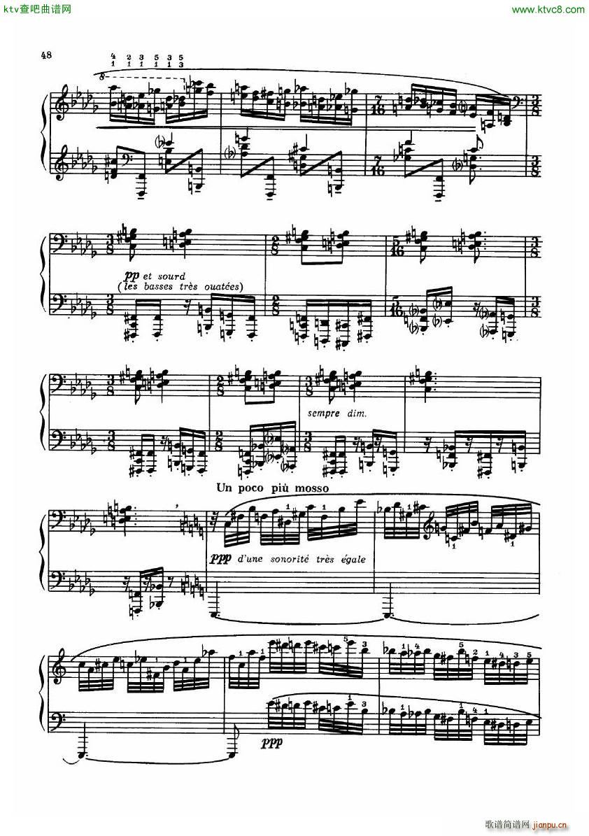 Dutilleux Piano Sonata Op 1 2 Assez lent(����V)3