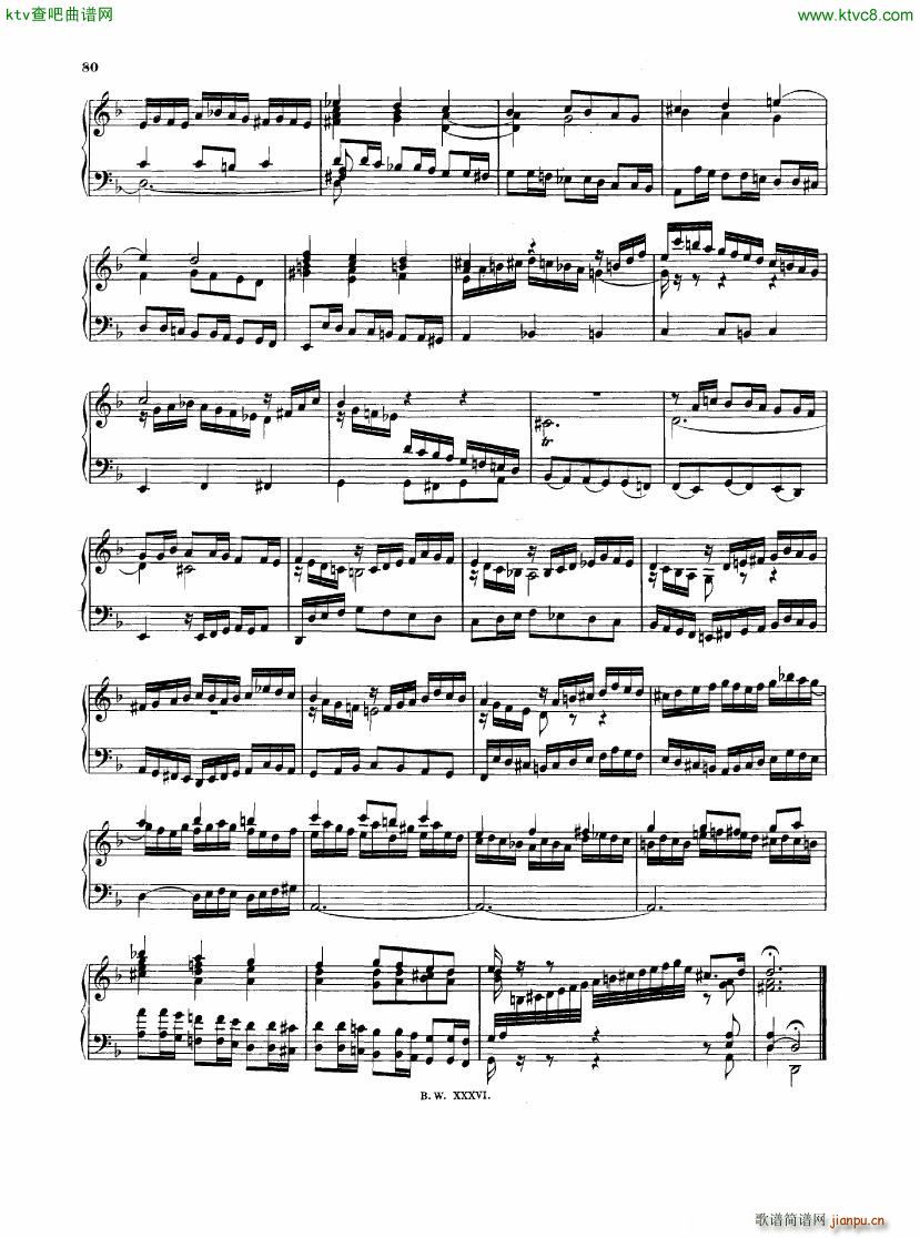Bach JS BWV 903 Chromatische Fantasie Fuge(����V)10