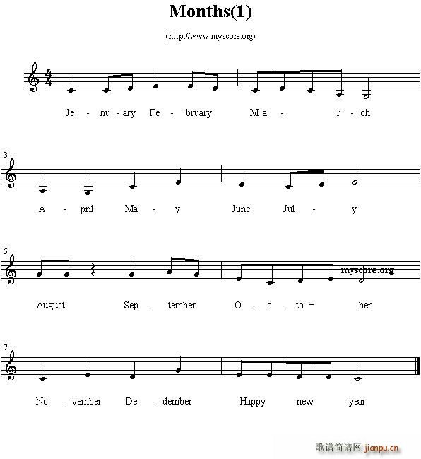 Months(���ָ��V)1