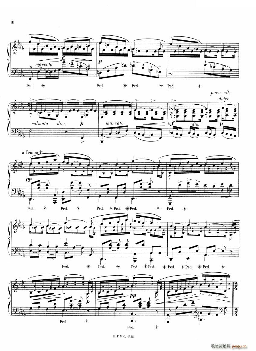 Chaminade 6 Etudes Op35 һ 6 Etudes Op35 һ(ʮ�ּ�����)10