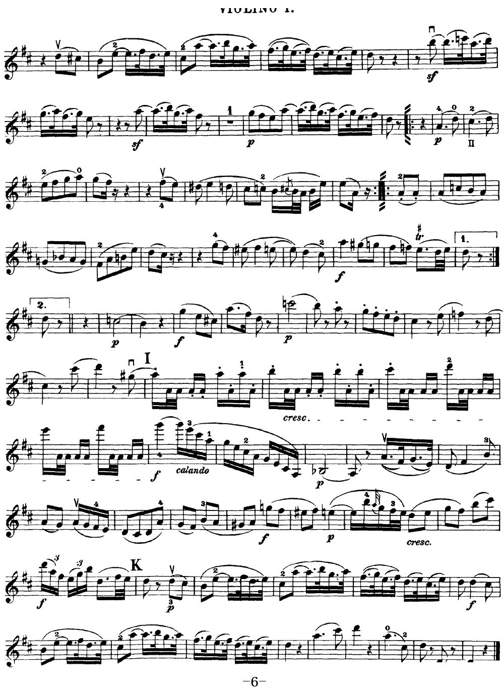 Mozart Quartet No 18 in A Major K 464 Violin 1(ʮ�ּ�����)6