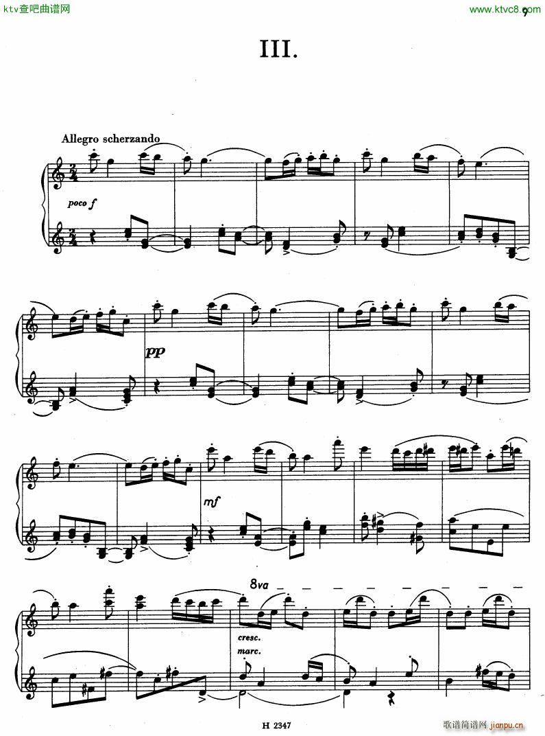 Hurnik piano sonatina(����V)9