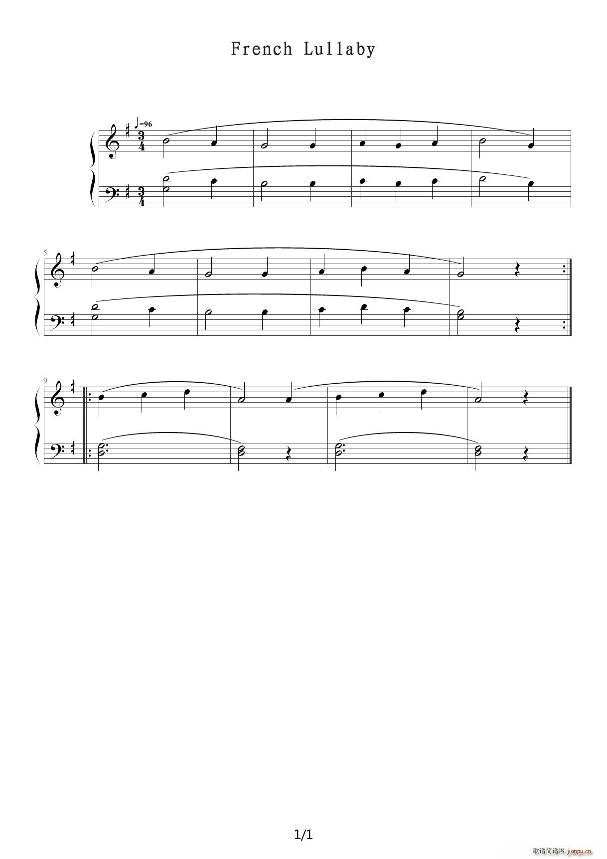 French Lullaby G�{(����V)1