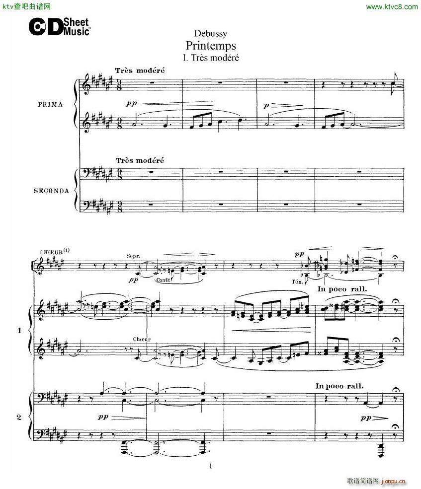 Debussy Printemps I(����V)1