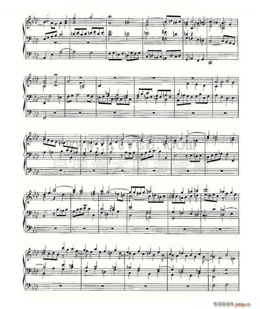 Prelude and Fugue in F Minor BWV 534 ���L(f��ng)���V(ʮ�ּ�����)6