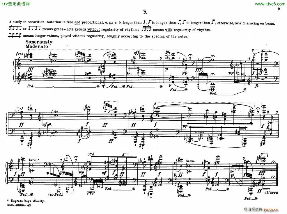 Bolcom 12 etudes for piano(����V)9