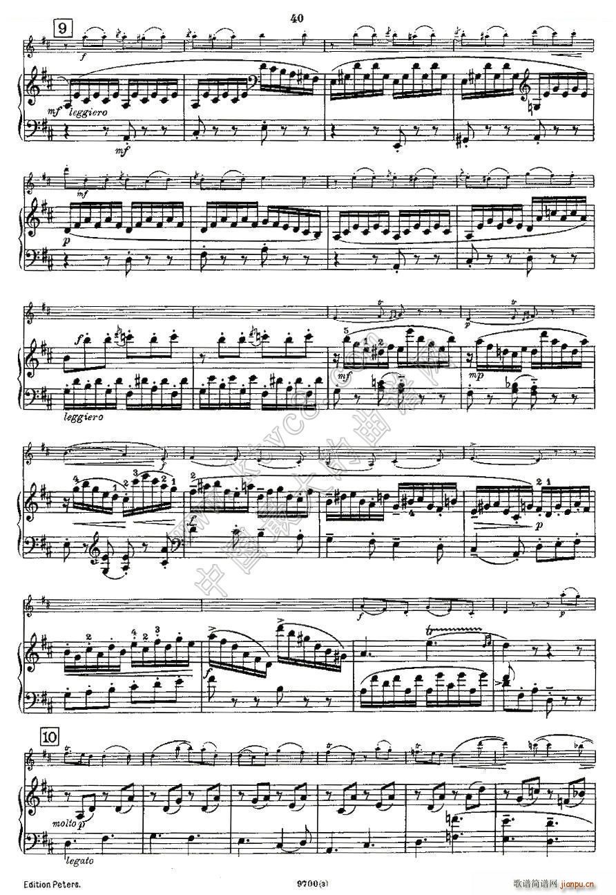 Mozart Violin Sonata No 3 KV 306 ����С�������Q��(С�����V)19