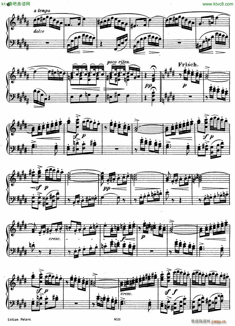 D Albert op 16 no 3 Intermezzo(����V)5